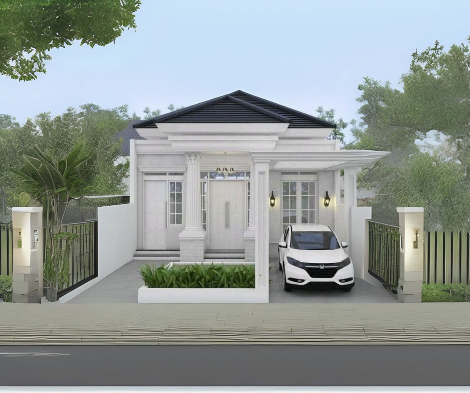 Desain Rumah Istana Compact: Solusi Mewah di Lahan Terbatas