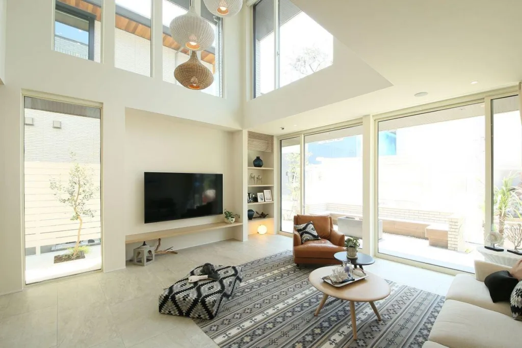 inspirasi rumah ceiling tinggi