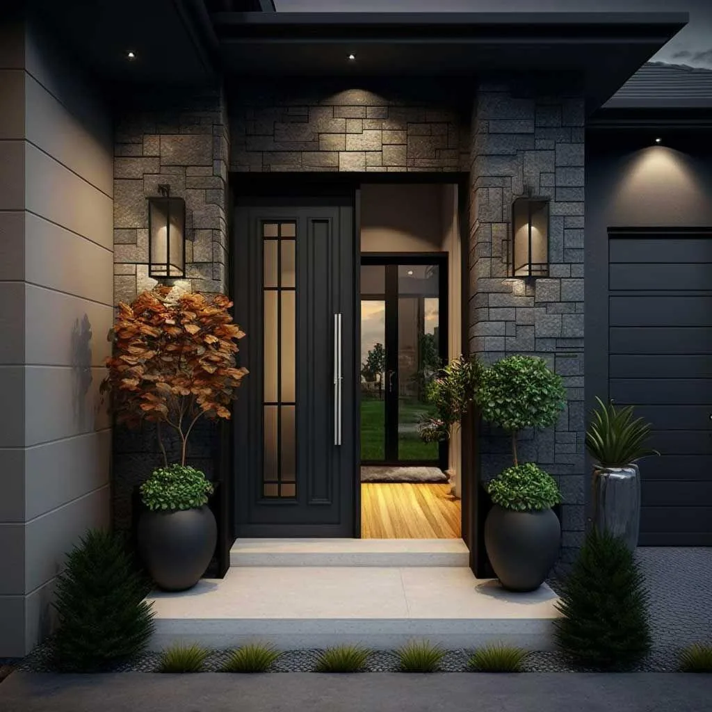 pintu utama rumah